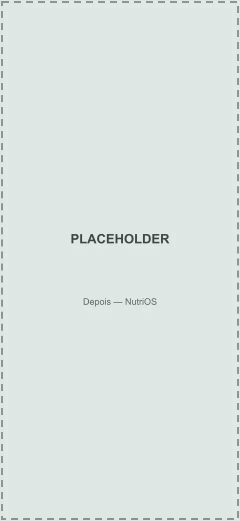 Formulário fictício personalizado no NutriOS